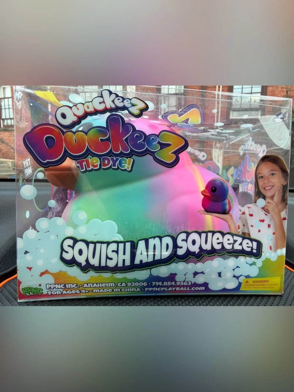 Squish tie dye duck viral !